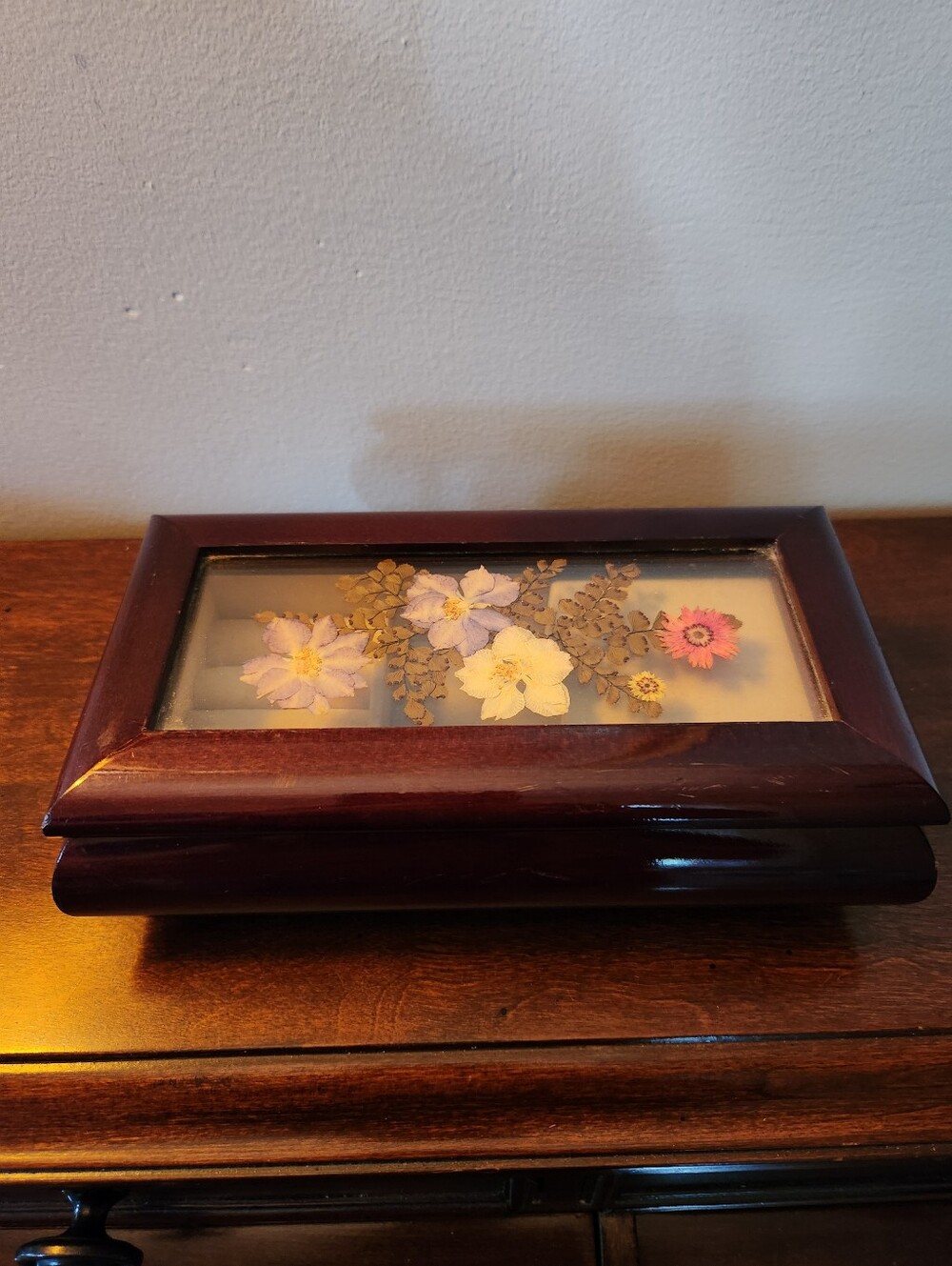 Vtg Bombay Co Music Jewelry Box